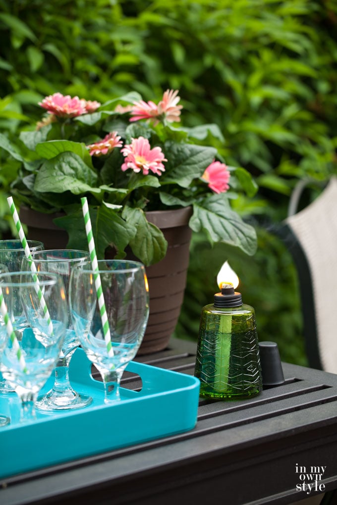 TiKI brand table top torches