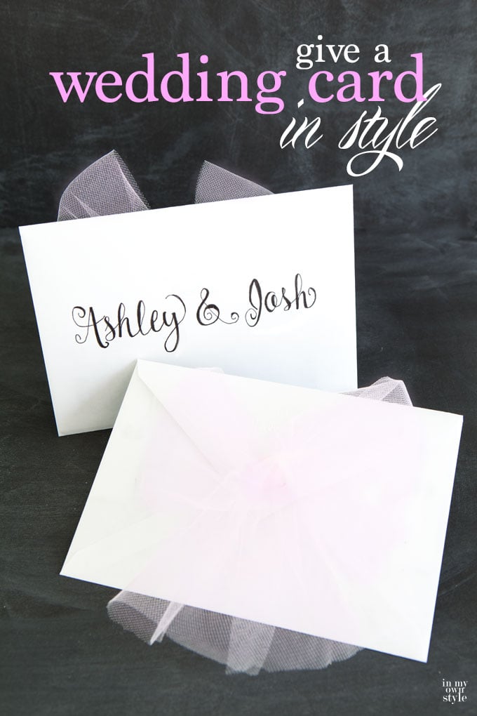 Why give your monetary gift in a plain envelope when with a little effort you can give something festive, pretty and perfect for the occasion.