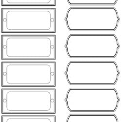 Free Printable File Box Labels