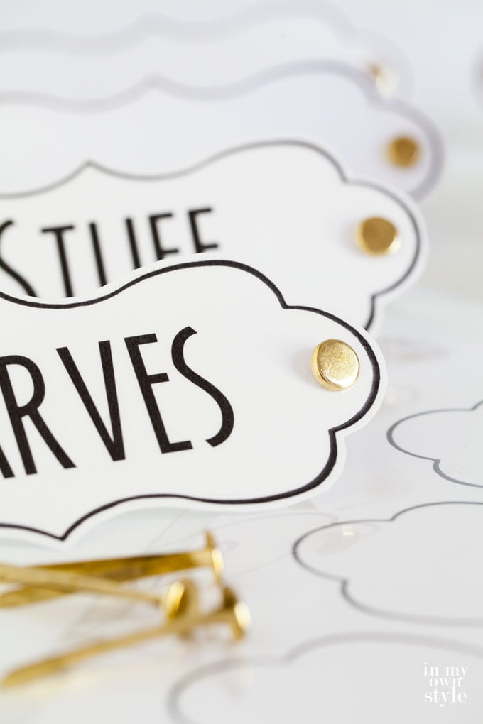 Free printable labels for home storage boxes