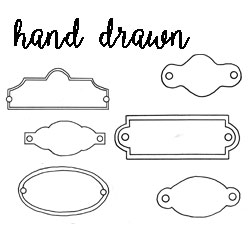 Free Printable Hand Drawn Labels