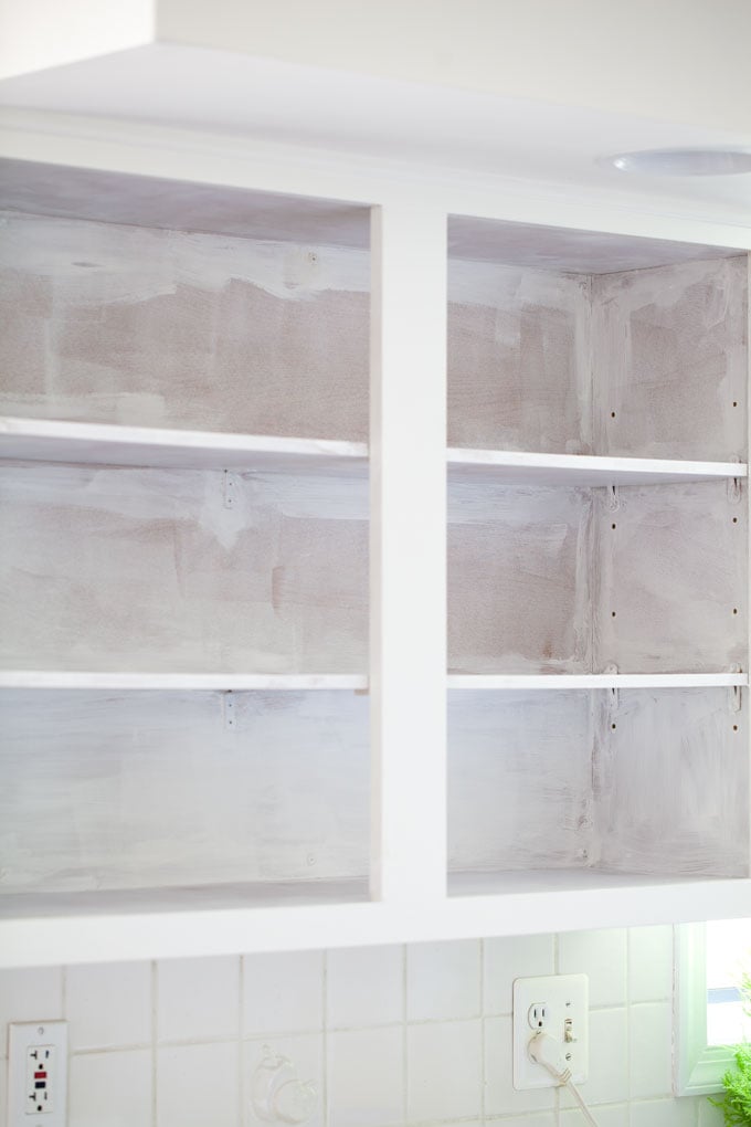 How to paint laminate surfaces. I always use Gripper. It is the best primer over shiny surfaces.