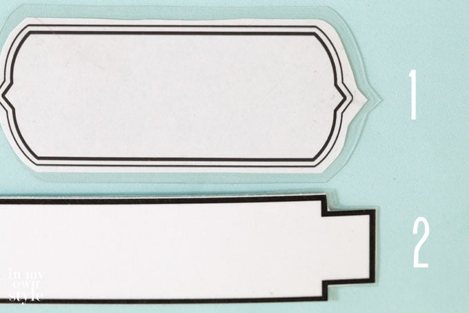 How to seal a label with a self sealing laminating sheet