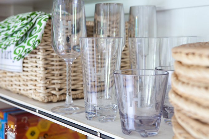 Monogram outdoor drinkware