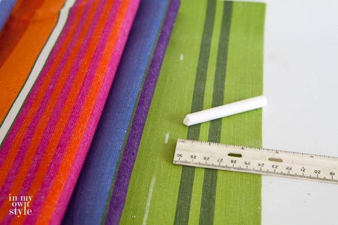 How to make a no sew tablecloth