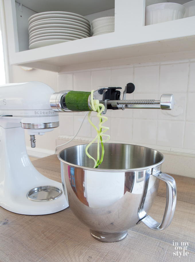 Kitchen Aid Spiral blade attachment