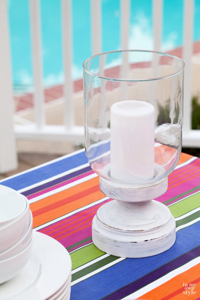 How to make a no sew tablecloth in under 10 minutes that needs no ironing and will last for years!