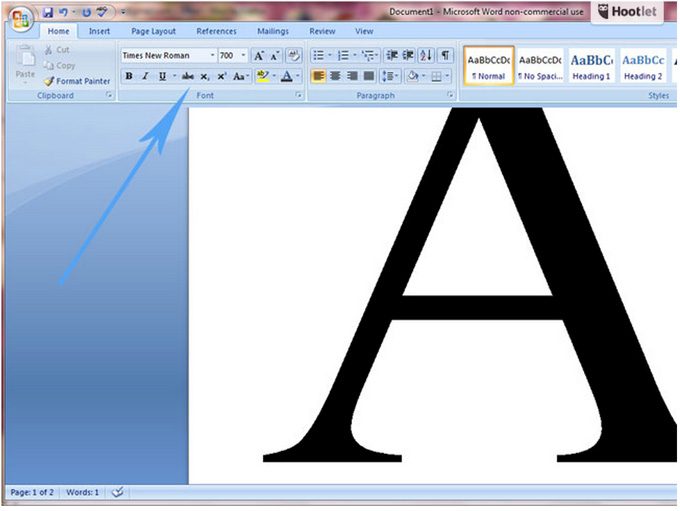 How to make and print out fonts for letter art