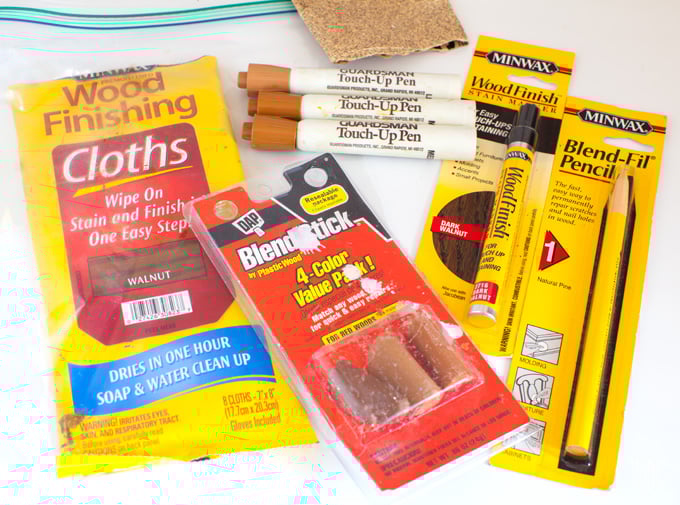 How to fix scratches in furniture and kitchen cabinets