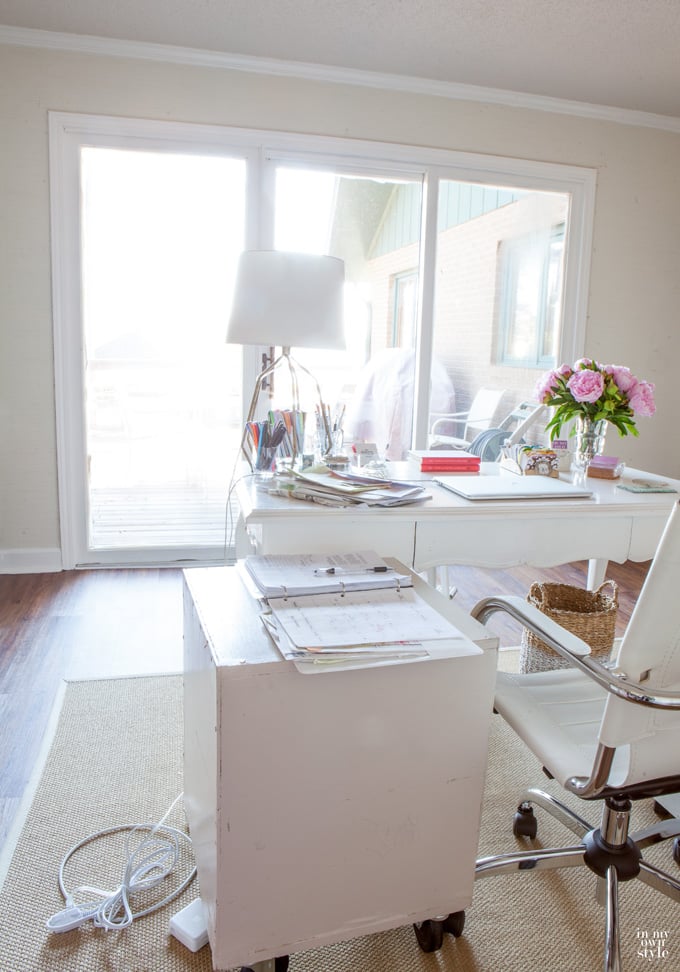 How to make white drapes or curtains for a sliding glass door