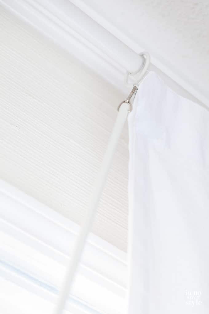 What is a drapery wand?