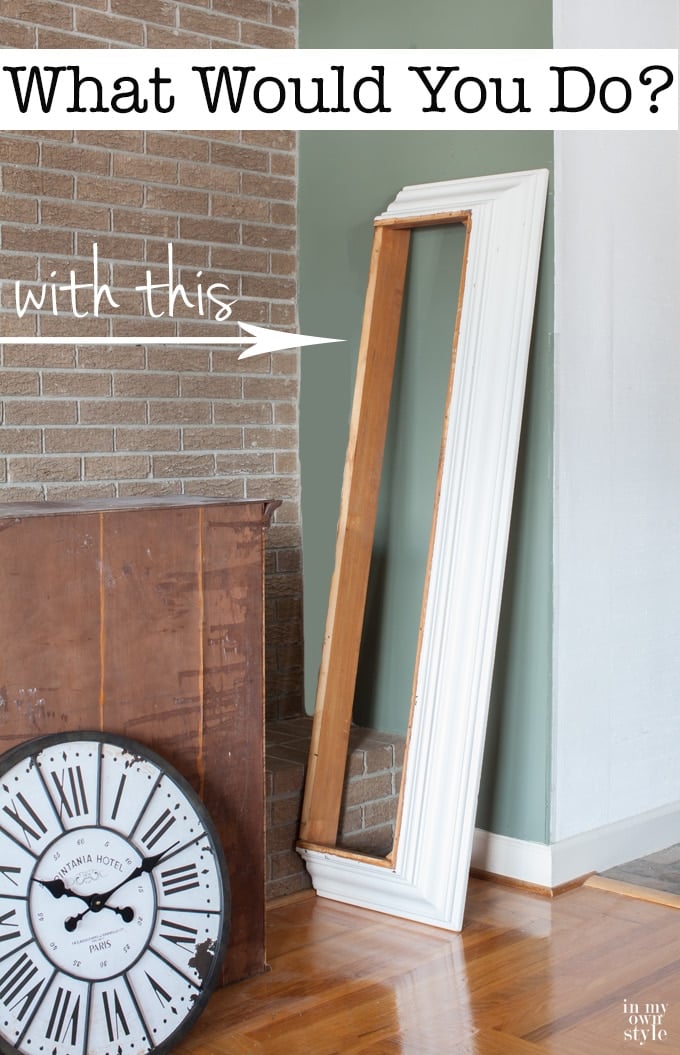 furniture repurposing idea