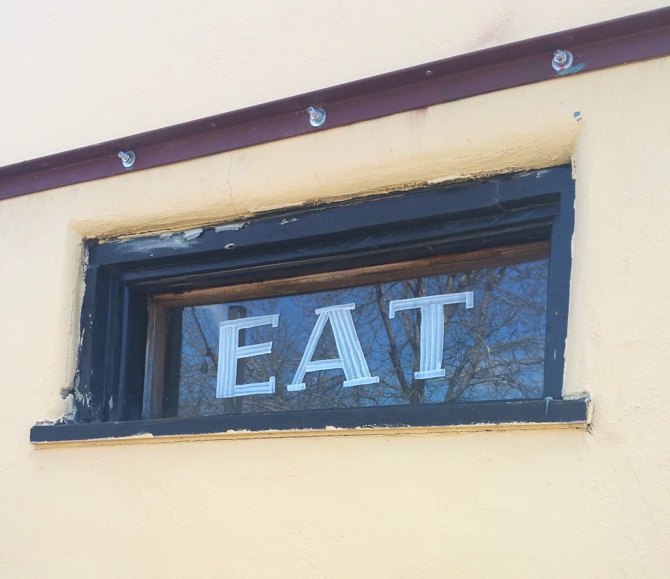 Furniture painting ideas using fonts and lettering
