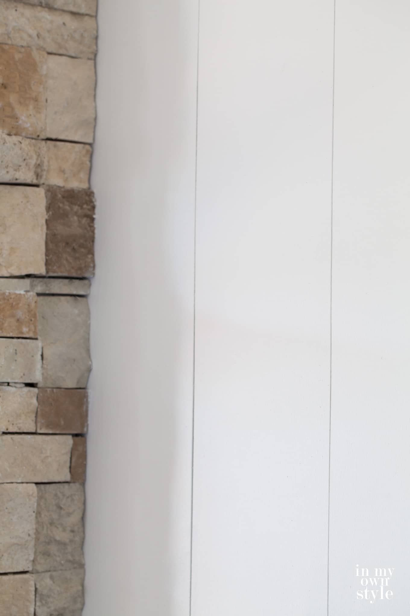 DIY-vertical-plank wall paneling