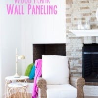 Instead of horizontal shiplap planks, why not install the planks vertically especially if you want the room to appear taller. East budget DIY decorating . Tip: Get the planks cut at the home improvement store to save you time. | In My Own Style
