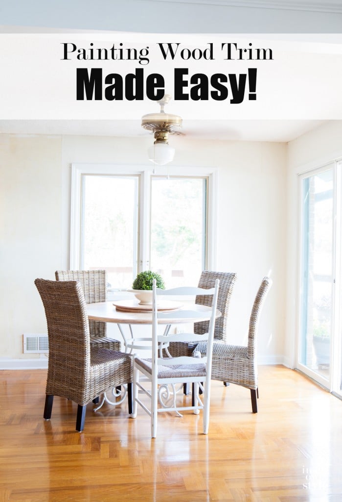 Did you know you can stain block, prime and paint window trim or anything using only one product? Yes you can and it even comes in a semi-gloss finish. | In My Own Style
