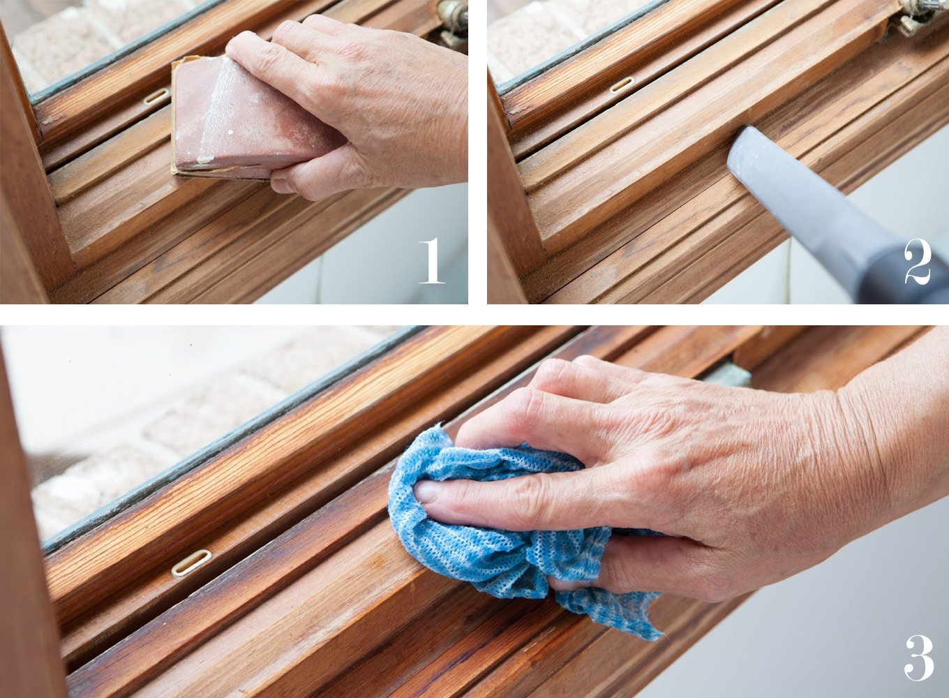 How to prep wood trim before painting