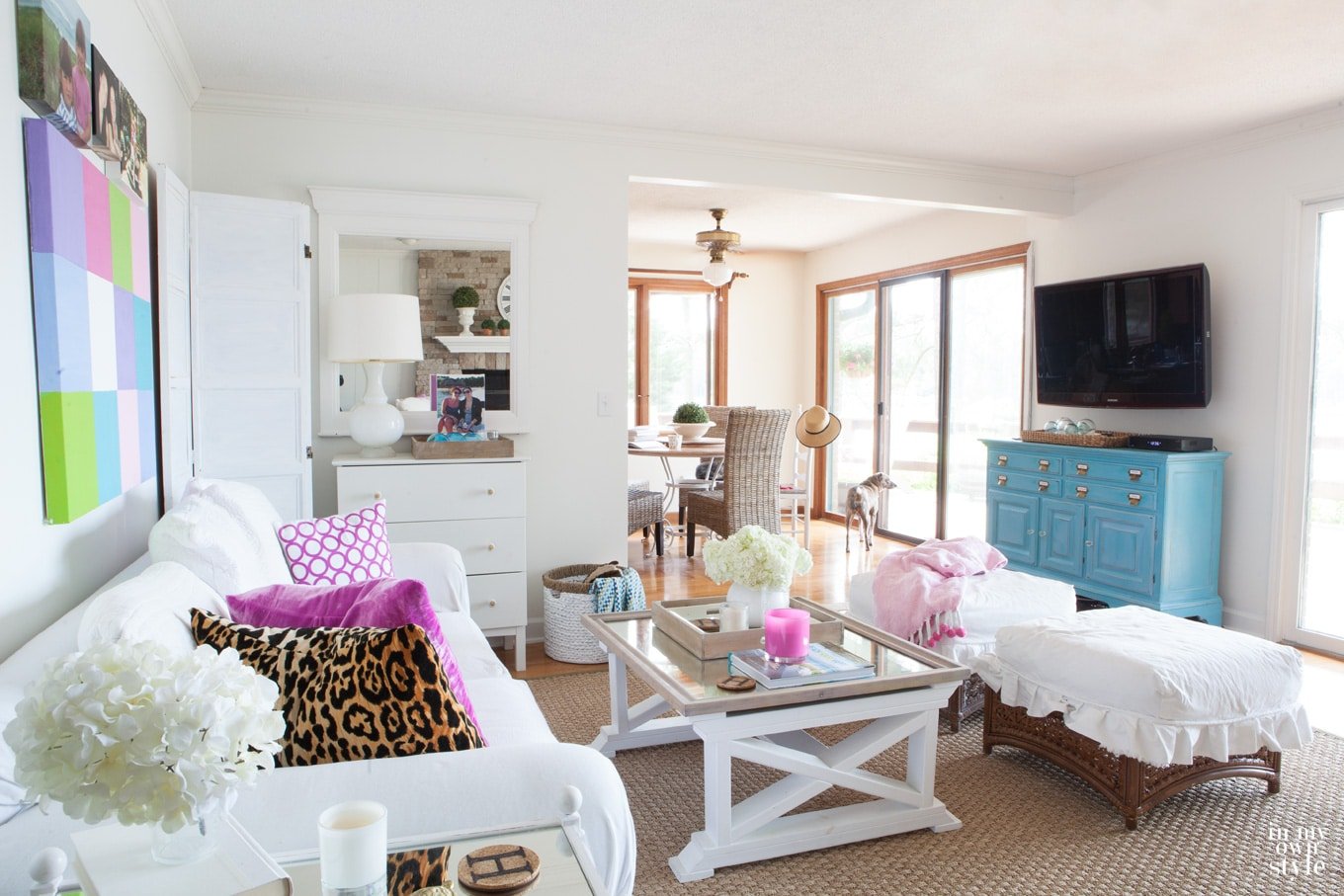 Open concept living room