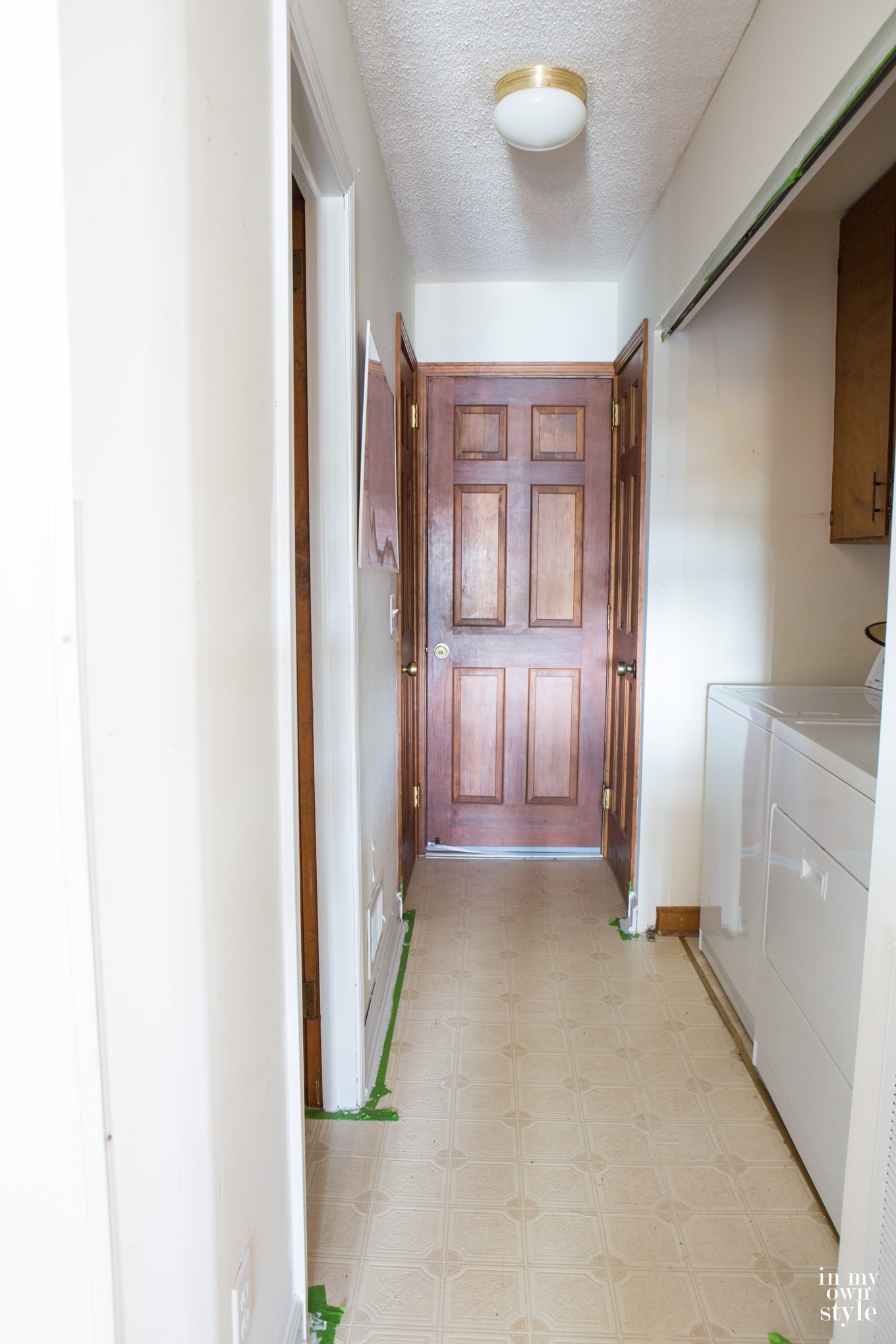 The-fastest-way-to-paint-stained trim and baseboards