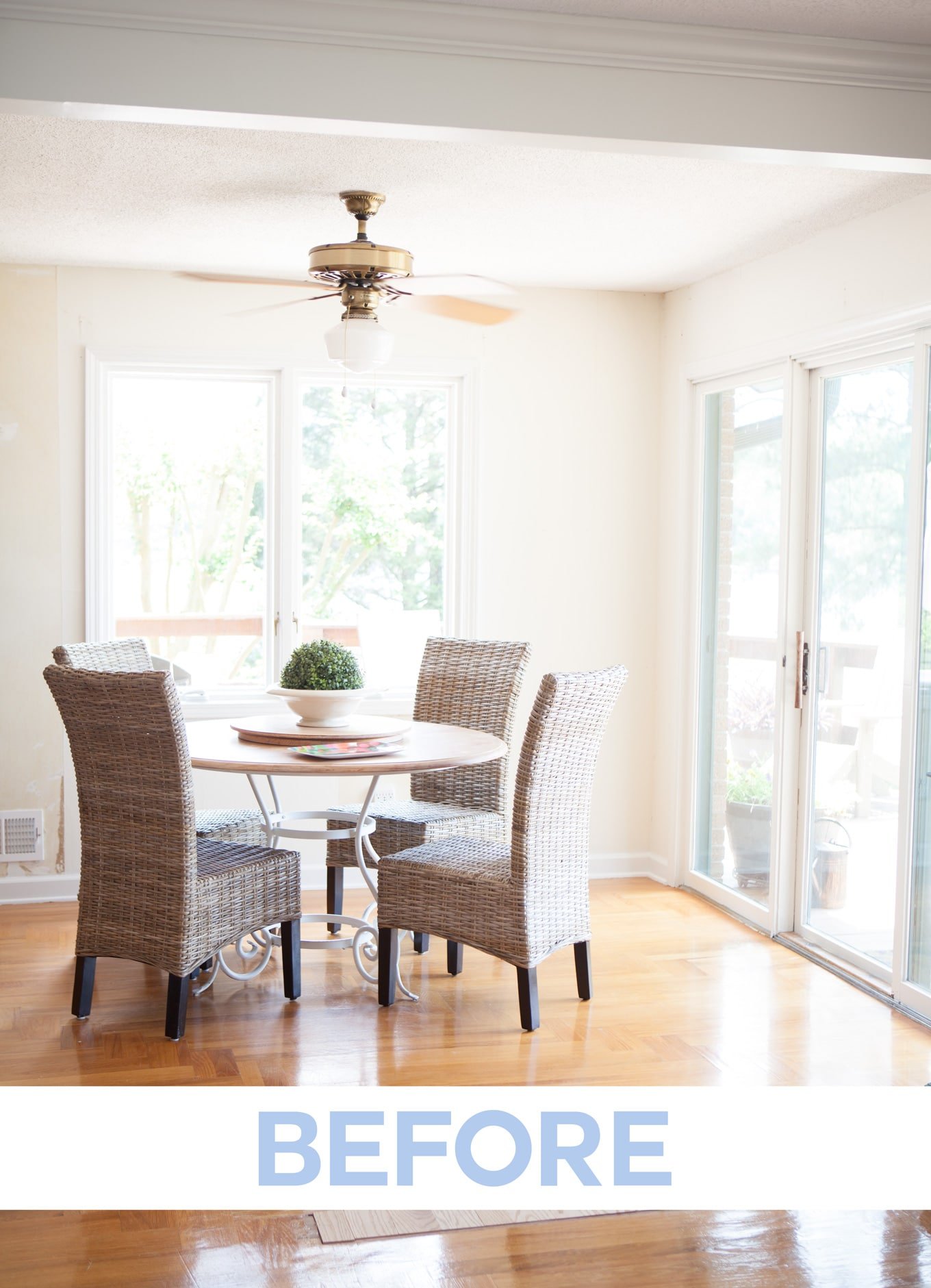 Ceiling fan painting tutorial
