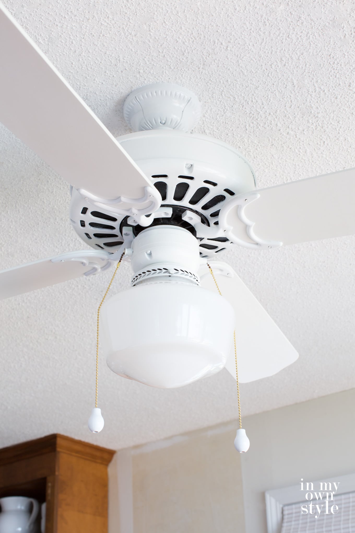 Upgrade and old ceiling fan affordably