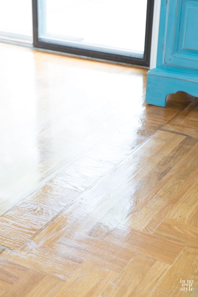 Patching damaged hardwood floors