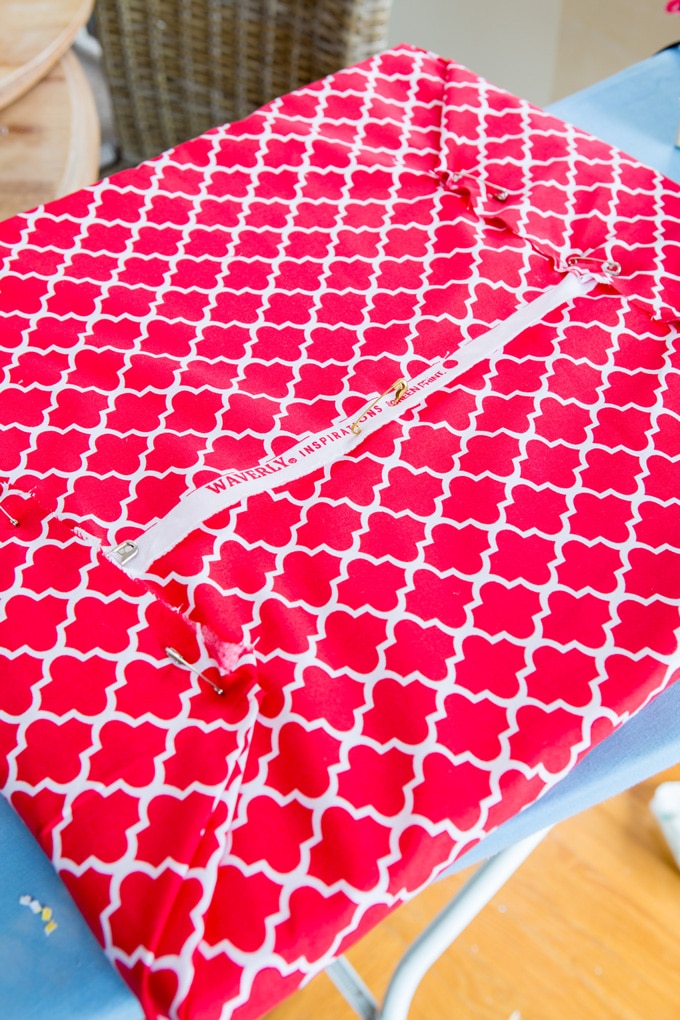 how to make a no sew cushion cover