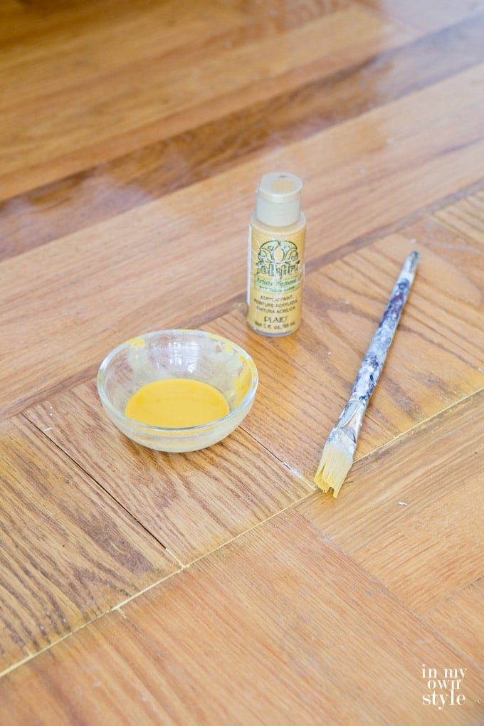 How to fix a hardwood floor