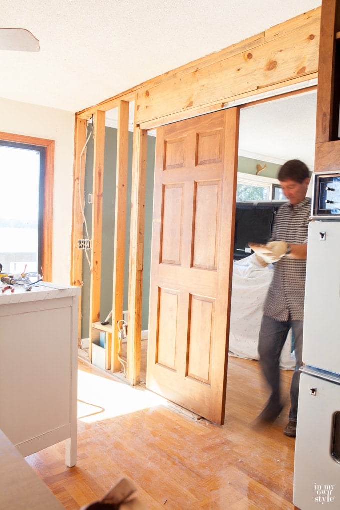 How to remove a wall and repair the gap left in hardwood flooring