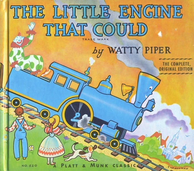 The Little Engine that Could book and how it inspired me to do hardwood flooring repair