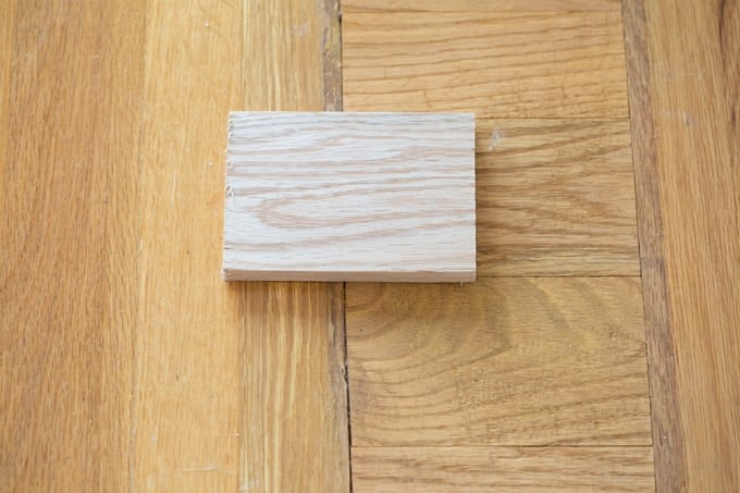 wood used to fix a hardwood floor