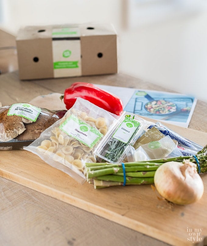 Hello Fresh meal contents