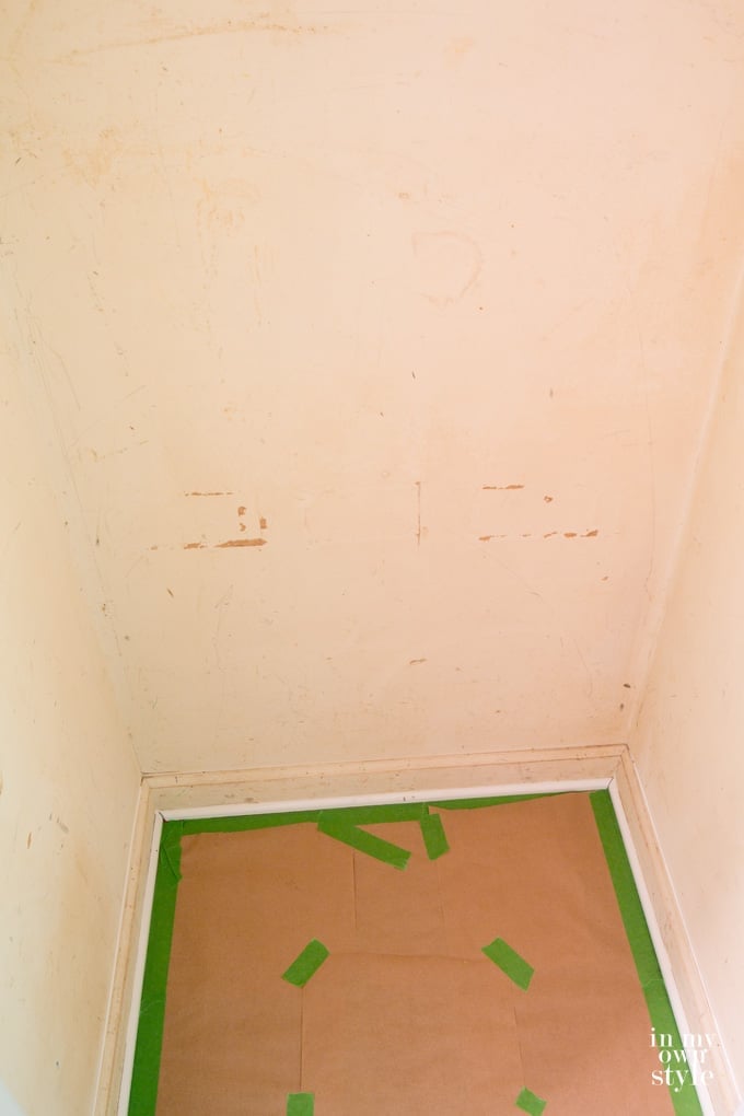 how to prep stained walls before painting