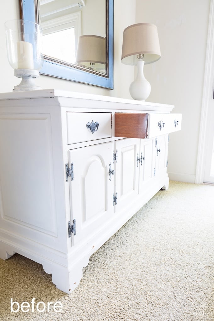 Unique ways to paint furniture. Dresser drawer makeover