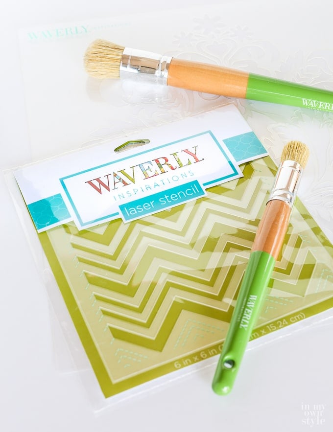 Chevron stencil