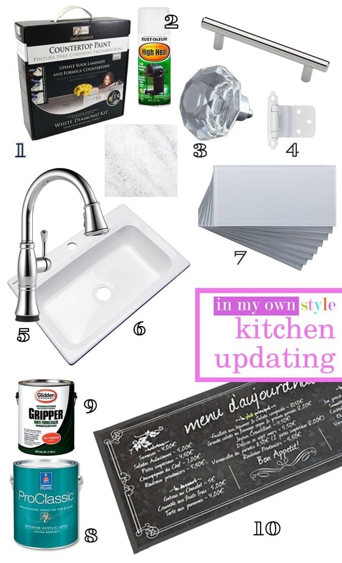 Plans for updating a 1970's kitchen on a budget