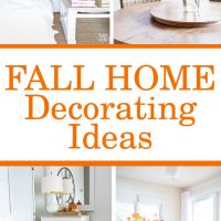 Fall decorating ideas on a budget. Follow the Eclectically Fall home tours and get inspired to decorate your home for autumn.