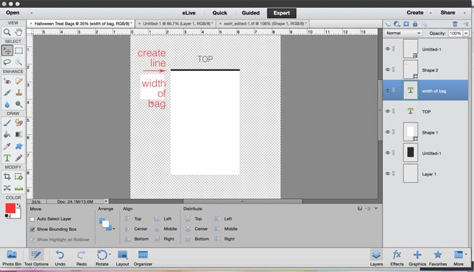 How to print on paper bags