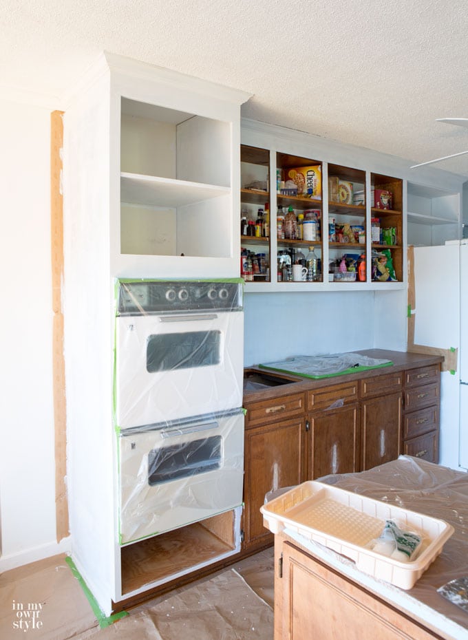Kitchen makeover progress