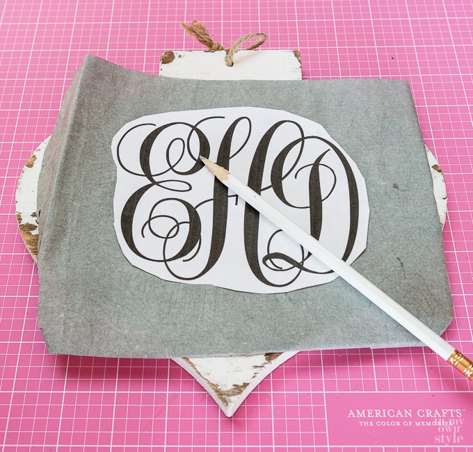 transfer-a-monogram-to-wood so you can carve it