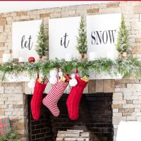 Christmas mantel decorating ideas across America