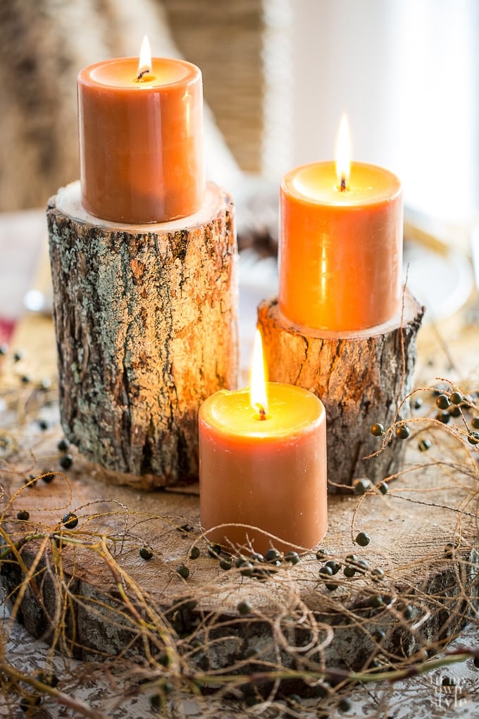 Thanksgiving table centerpiece idea