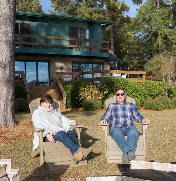 Lake house living