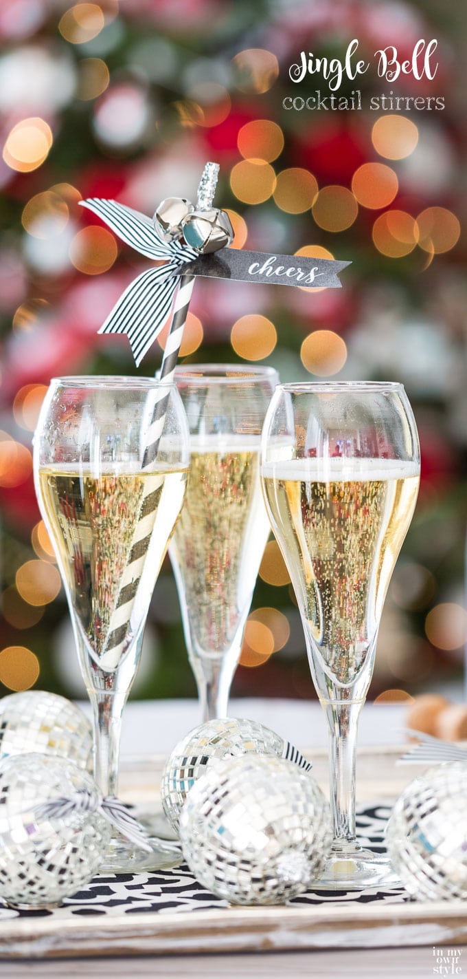 New Year's Eve Cocktail Stirrers