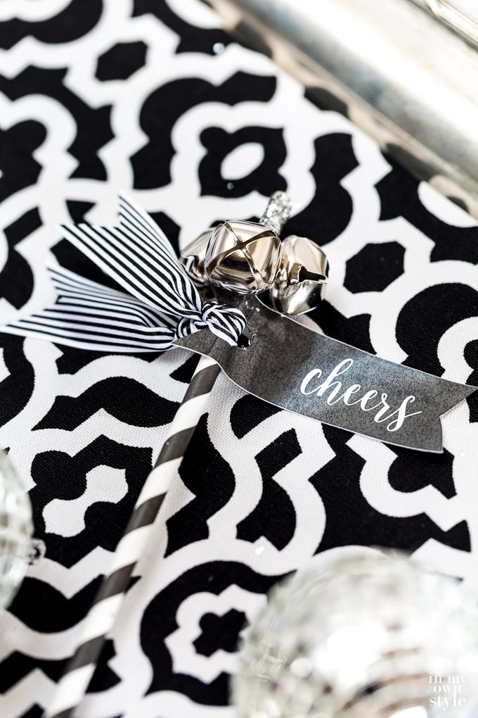 Jingle Bell Cocktail Stirrers
