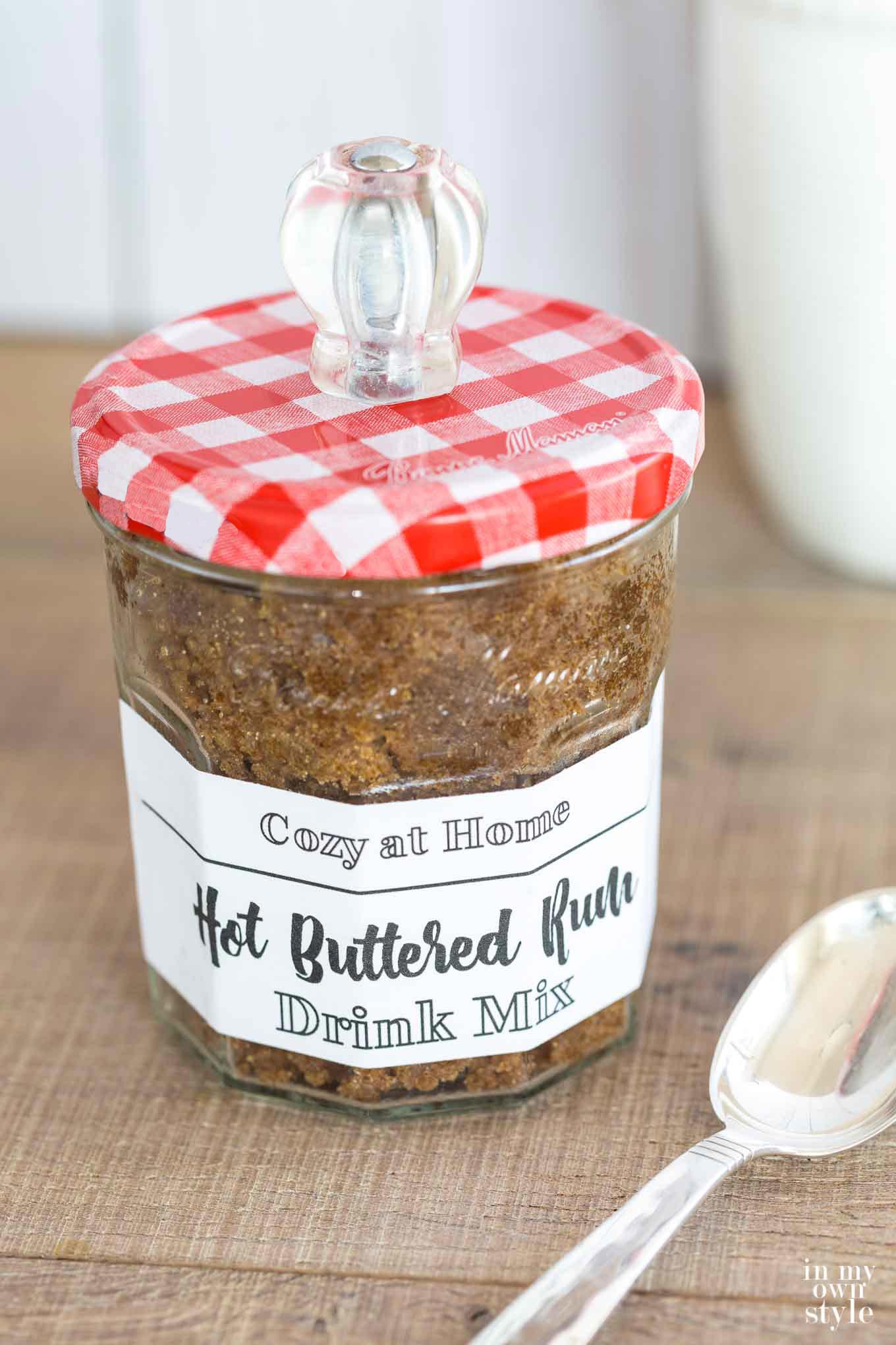 Hot Buttered Rum Drink mix recipe