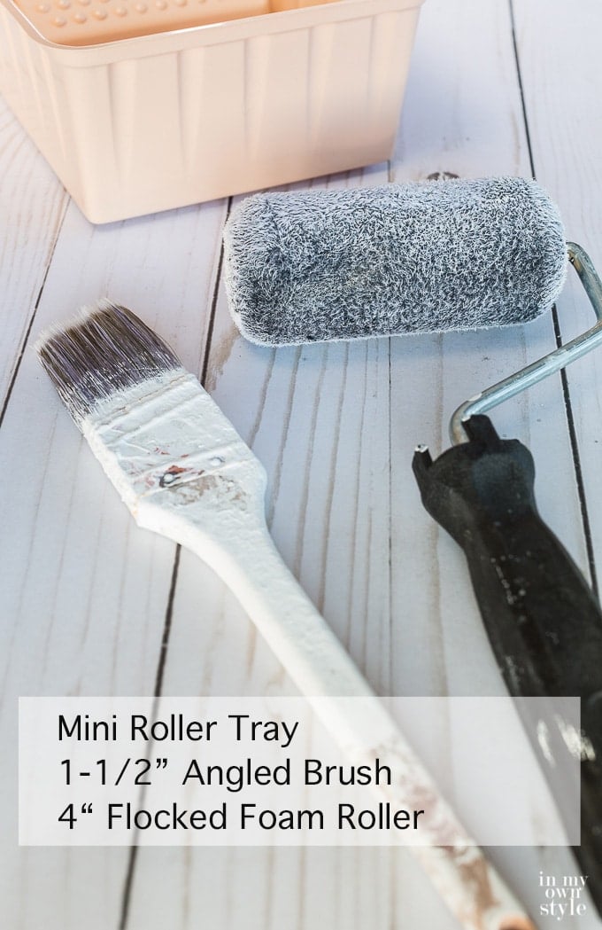 Best paint roller and paint brush to use when painting kitchen cabinets