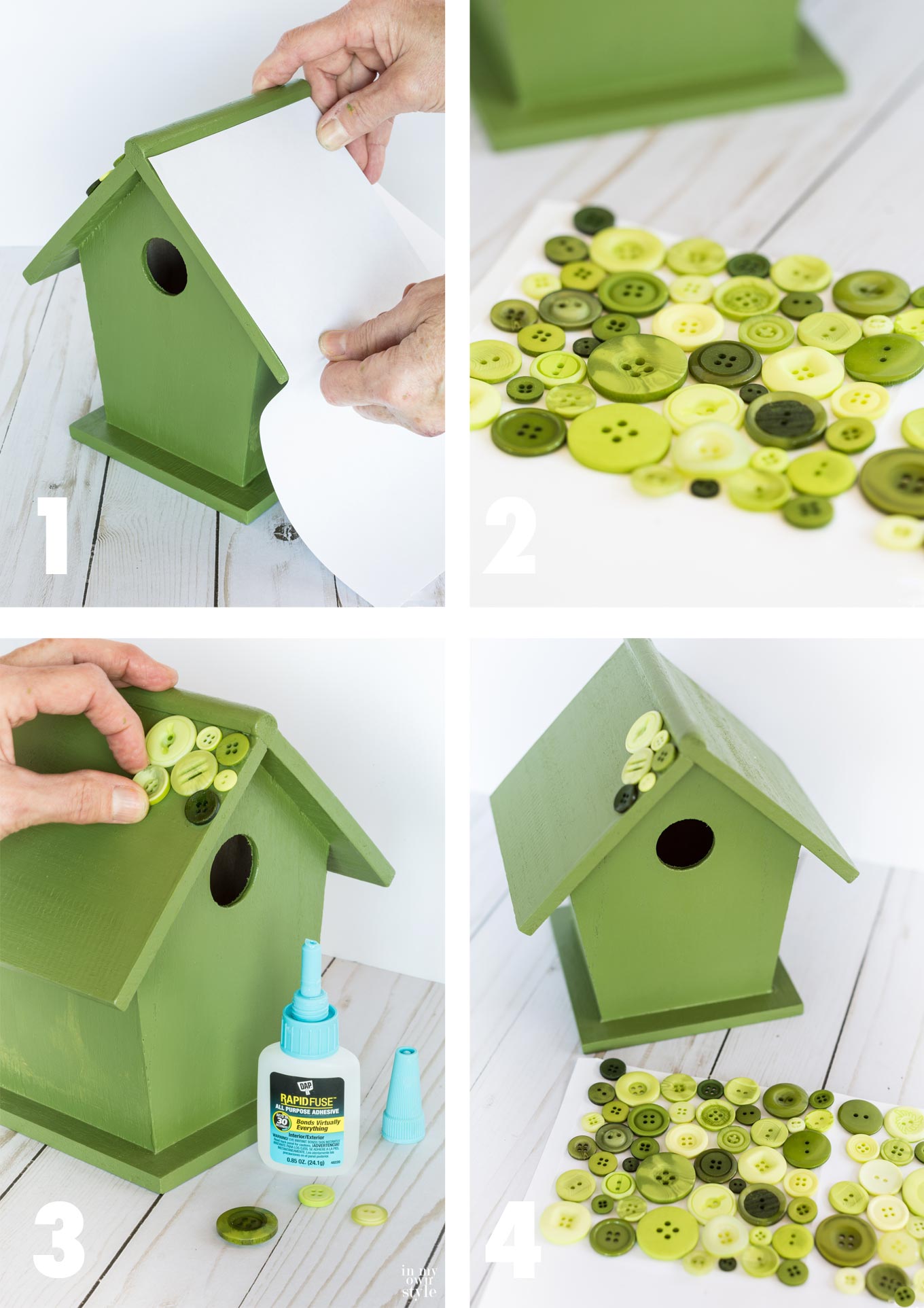 Birdhouse painting ideas