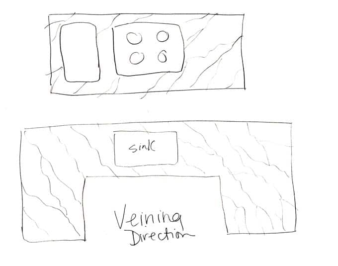 How to paint faux marble and veining