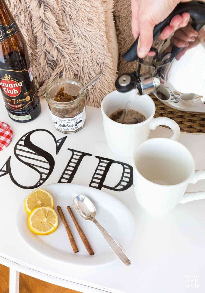 recipe for hot buttered rum